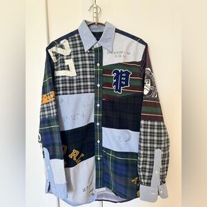 Ralph Lauren Men’s Multicolor Patchwork Shirt